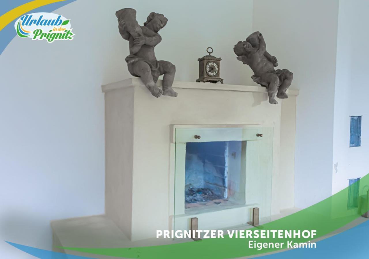 Bauernhof-Streichel-Zoo-Kombi-Familien-Suite-Im-Wald-Am-See Gulow Esterno foto