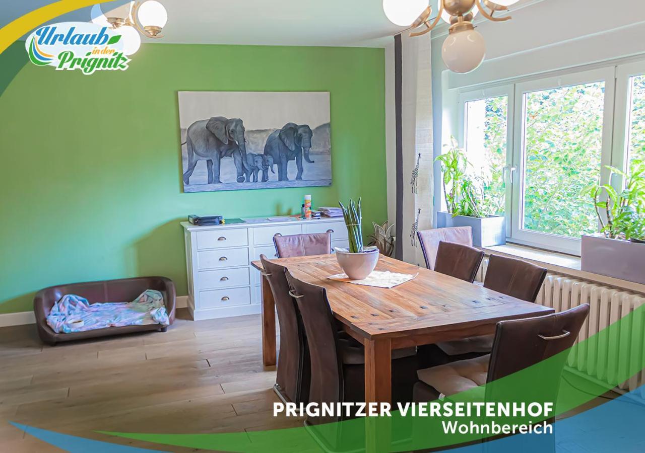 Bauernhof-Streichel-Zoo-Kombi-Familien-Suite-Im-Wald-Am-See Gulow Esterno foto