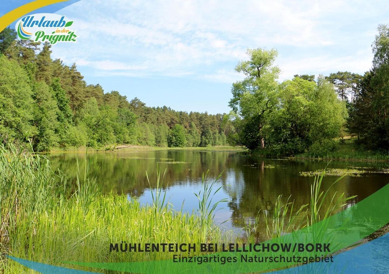Bauernhof-Streichel-Zoo-Kombi-Familien-Suite-Im-Wald-Am-See Gulow Esterno foto